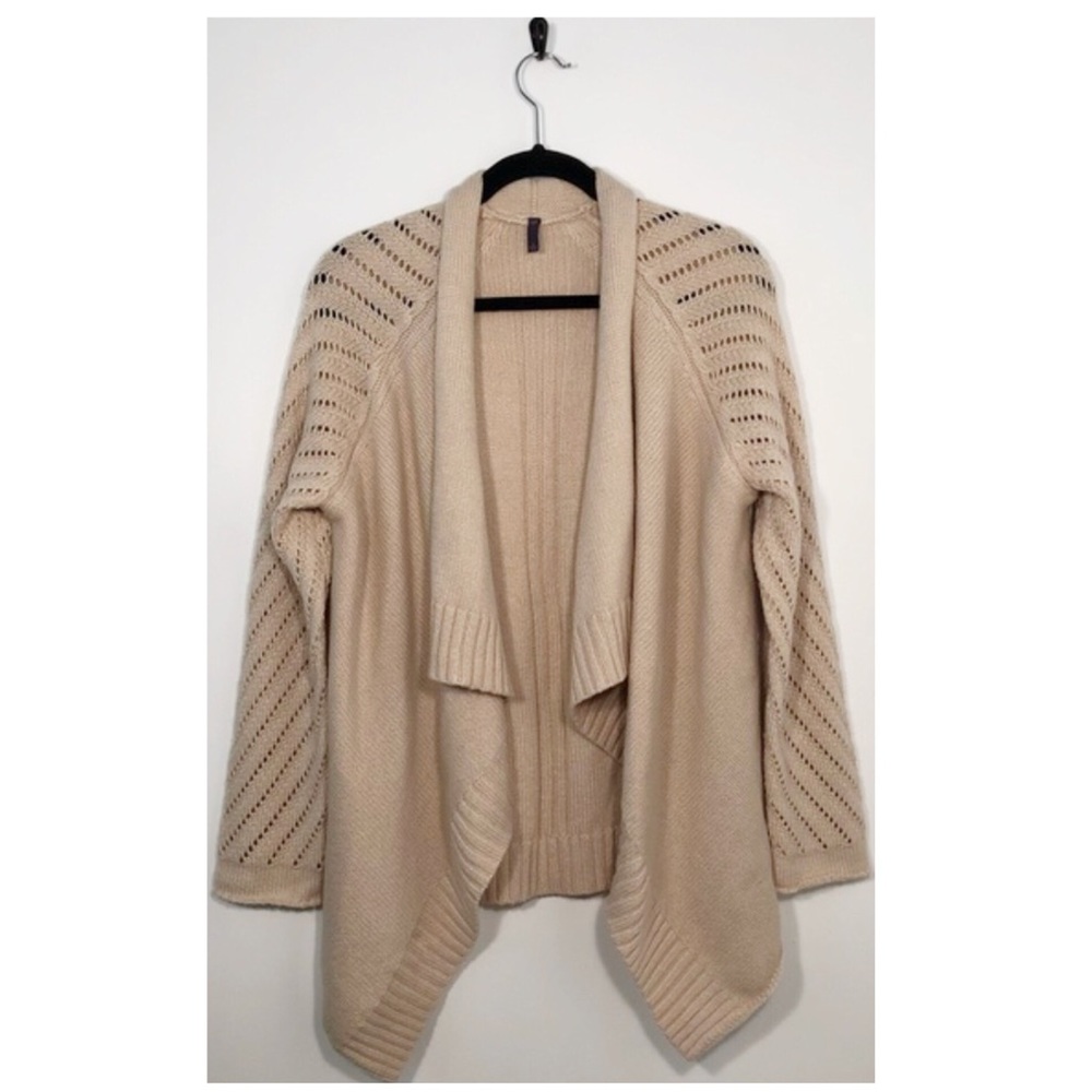 NYDJ Cardigan Beige Knit